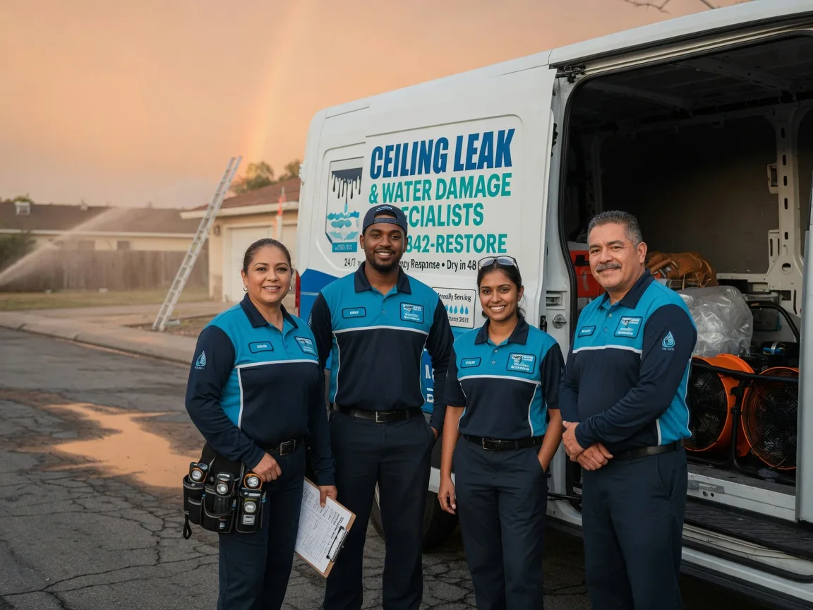 Ceiling Leak Cleanup company in Muldoon, TX